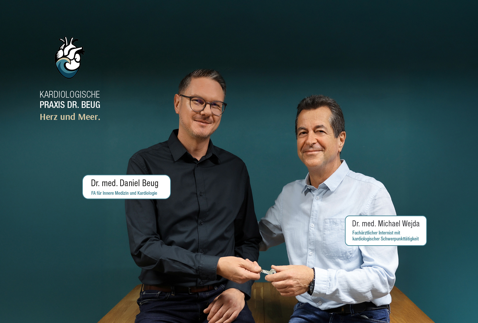 schlüsselübergabe Dr. Beug und Dr. Wejda